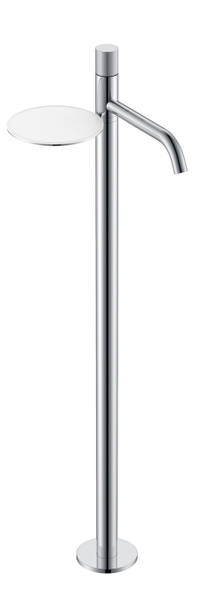 Смеситель напольный Boheme Stick 120-CRCR.4 хром Смеситель напольный Boheme Stick 120-CRCR.4 хром