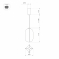 Светильник SP-SETA-HANG-L410х300-7W Warm2700 (WH, 320 deg, 230V), Arlight, 056883, изображение 2