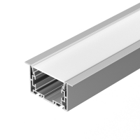 Профиль с экраном S2-LINIA69-F-2500 ANOD+OPAL, Arlight, 021177