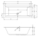 Ванна акриловая Riho Lugo 170x75 B132001005 пристенная Ванна акриловая Riho Lugo 170x75 B132001005 пристенная