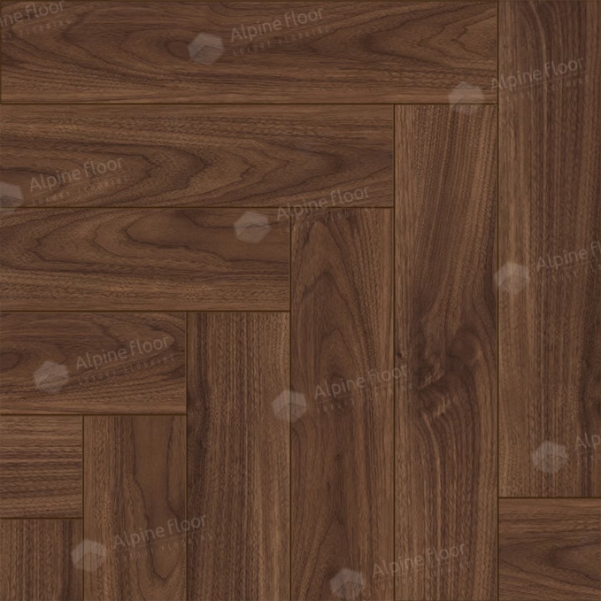 Ламинат Alpine Floor Herringbone 10 Орех Трентино, LF107-12 Ламинат Alpine Floor Herringbone 10 Орех Трентино, LF107-12
