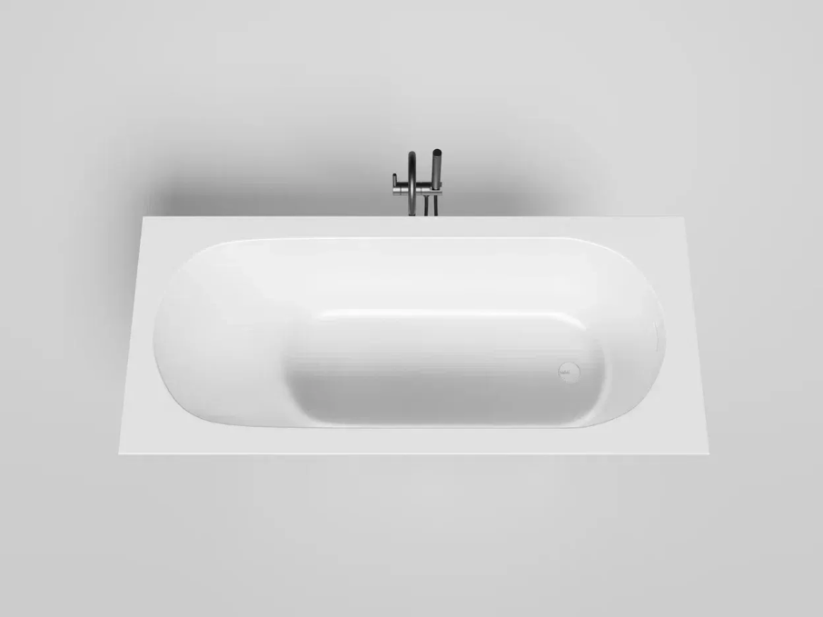 Ванна из литьевого камня Salini Ornella Kit 180x80 102412G белая глянцевая встраиваемая Ванна из литьевого камня Salini Ornella Kit 180x80 102412G белая глянцевая встраиваемая