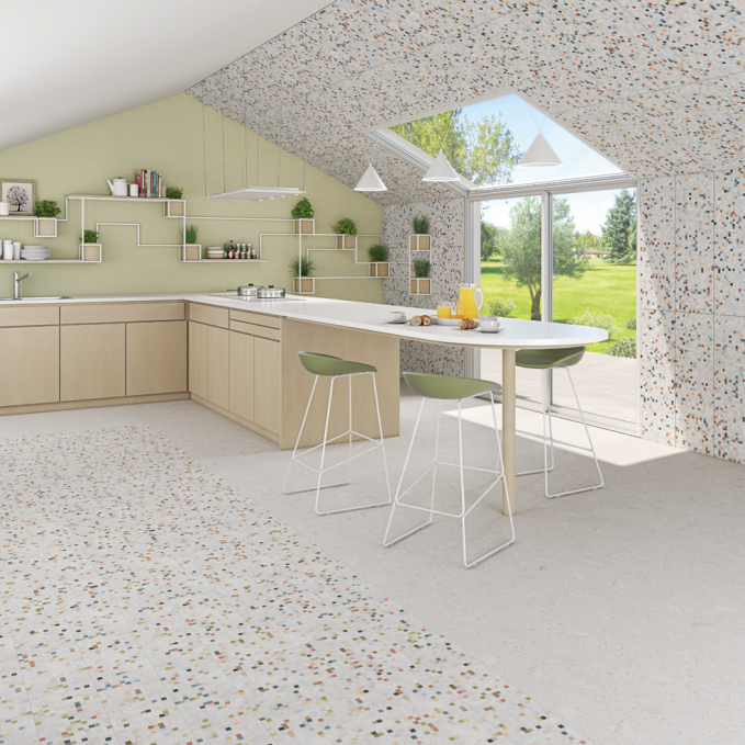 Керамогранит Arcana Ceramica Stracciatella Grafito 60x60 Керамогранит Arcana Ceramica Stracciatella Grafito 60x60
