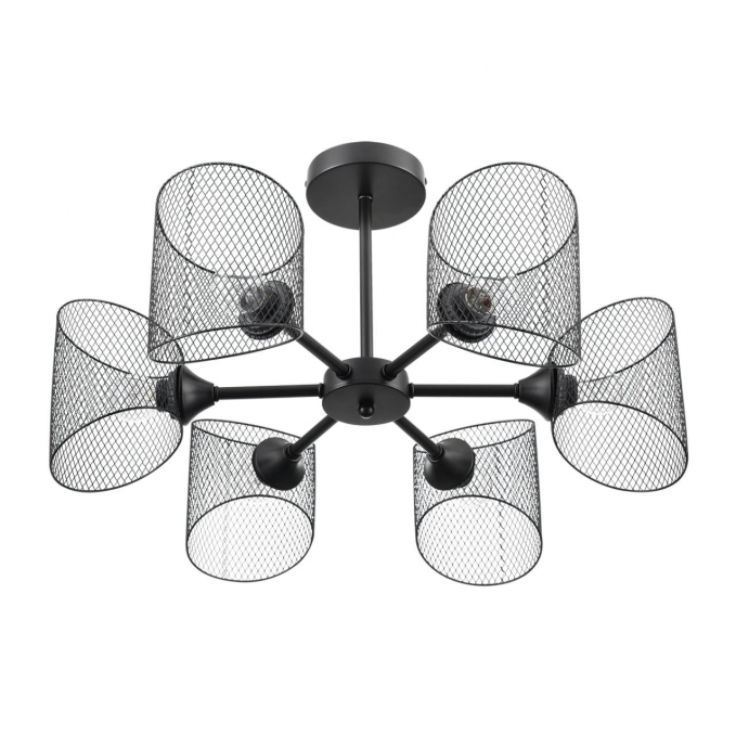 Люстра потолочная Е27 6*60W 220V TIDINA COUNTY LN26 310 LUMION 8238/6C, изображение 1 Люстра потолочная Е27 6*60W 220V TIDINA COUNTY LN26 310 LUMION 8238/6C, изображение 1