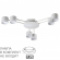 Люстра потолочная LED GX53 6*12W 220V GARETA COMFI LN26 242 LUMION 8235/6C, изображение 1 Люстра потолочная LED GX53 6*12W 220V GARETA COMFI LN26 242 LUMION 8235/6C, изображение 1