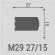 Молдинг Bello Deco М29 27-15 Молдинг Bello Deco М29 27-15