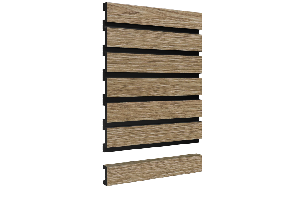 Декоративная рейка Decor-Dizayn 626-64SH, 30x13x3000 мм Декоративная рейка Decor-Dizayn 626-64SH, 30x13x3000 мм