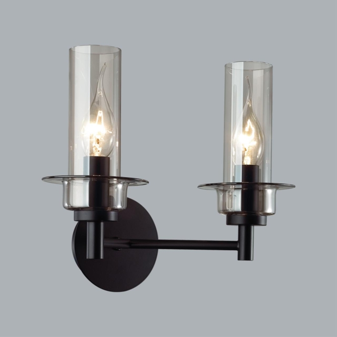 Бра E14 2*40W 220V MADONNA CLASSI Бра 100 LUMION 6555/2W, фото на цветном фоне 2