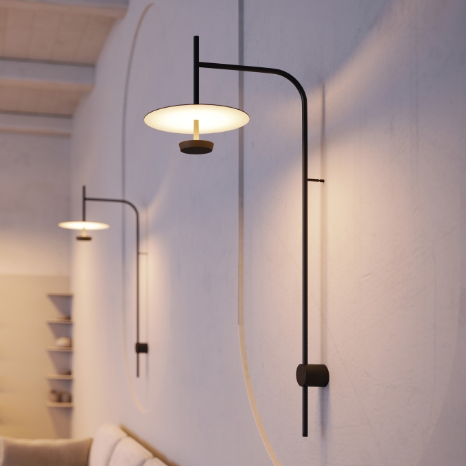 Светильник SP-CAMPANA-WALL-L1200-9W Warm3000 (BK, 130 deg, 230V), Arlight, 059599, изображение 2 Светильник SP-CAMPANA-WALL-L1200-9W Warm3000 (BK, 130 deg, 230V), Arlight, 059599, изображение 2