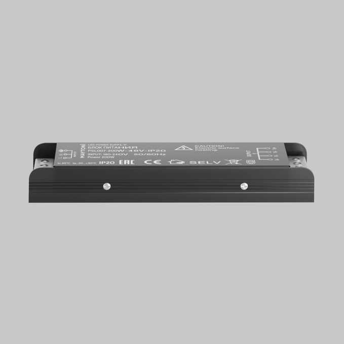 Источник напряжения 48В 200Вт IP20 PSL007, PSL007-200W-48V-IP20, изображение 3 Источник напряжения 48В 200Вт IP20 PSL007, PSL007-200W-48V-IP20, изображение 3