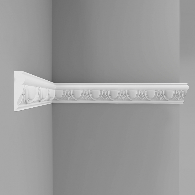 Молдинг c рисунком D161DДМ, 60x17x2000 мм Молдинг c рисунком D161DДМ, 60x17x2000 мм