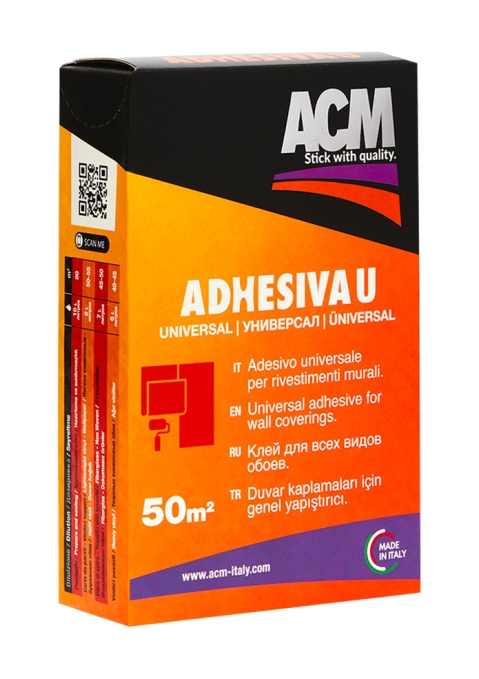Клей для обоев ACM Adhesiva U 250 г Клей для обоев ACM Adhesiva U 250 г