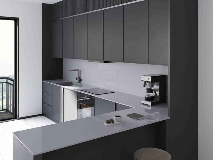 Керамогранит Starotech Polished Grey 80x240 Керамогранит Starotech Polished Grey 80x240