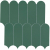 Мозаика Atlas Concorde Prism Emerald Mosaico Bead 29.7x29.6, A4Z6