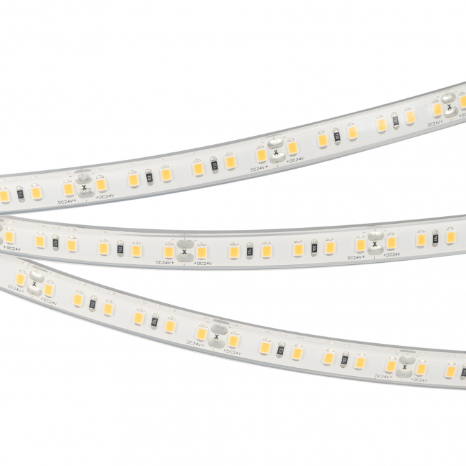 Светодиодная лента герметичная RTW-PU-A120-10.5mm 24V Warm3000 (16.8 W/m, IP68, Wire 2m, 5m), Arlight, 029043(3), изображение 2 Светодиодная лента герметичная RTW-PU-A120-10.5mm 24V Warm3000 (16.8 W/m, IP68, Wire 2m, 5m), Arlight, 029043(3), изображение 2