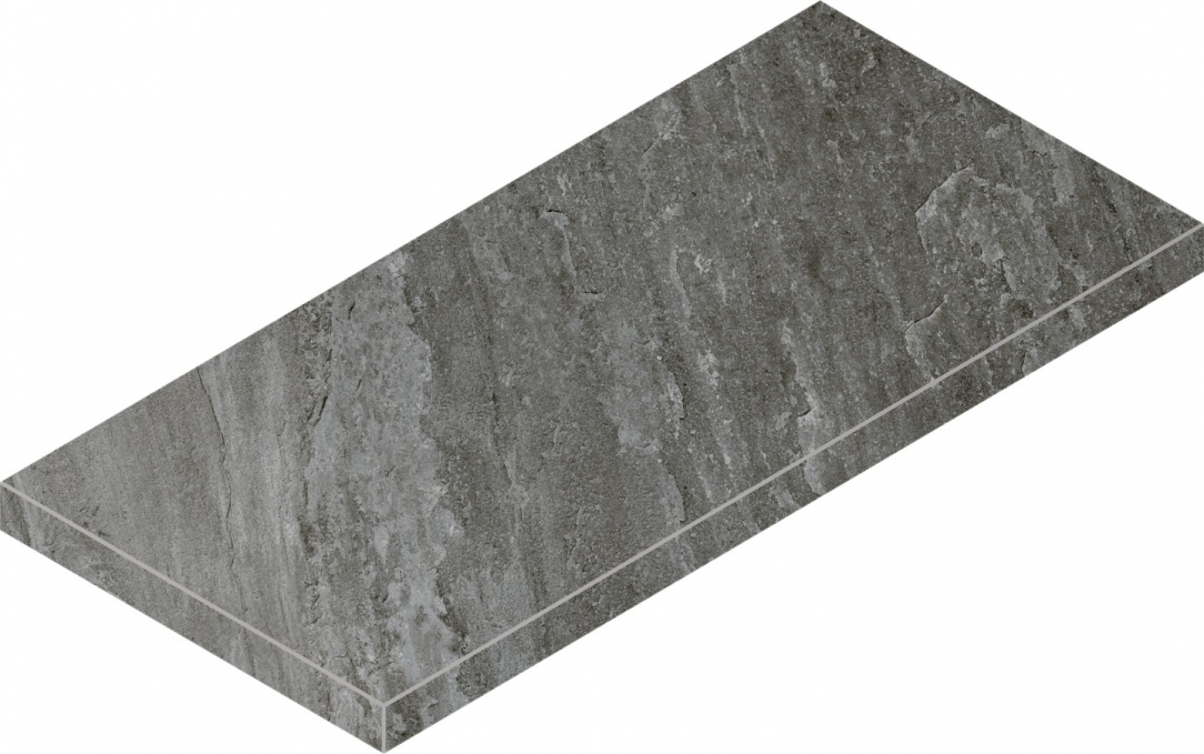 Ступень Italon Magma Graphite Grip угловая левая 33x60, 620070002974 Ступень Italon Magma Graphite Grip угловая левая 33x60, 620070002974
