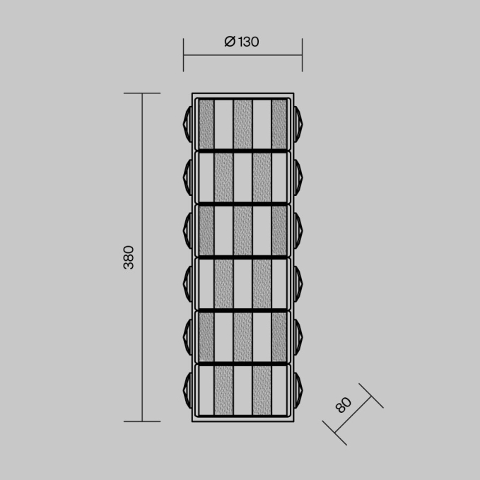 Настенный светильник (бра) Кастелло / Castello 3000К 17Вт, MOD336WL-L35G3K, изображение 4