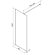 Душевая перегородка AM.PM Func W84WI-80-F1-BTE