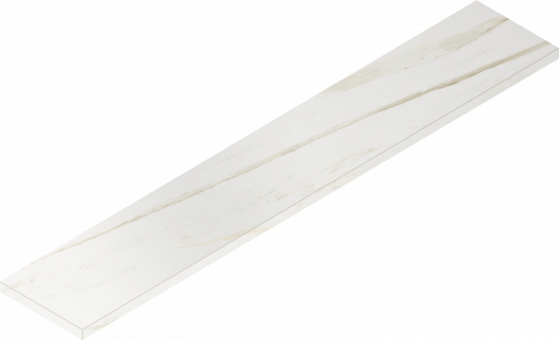 Ступень Italon Stellaris Carrara Ivory угловая левая 33x160, 620070002632 Ступень Italon Stellaris Carrara Ivory угловая левая 33x160, 620070002632