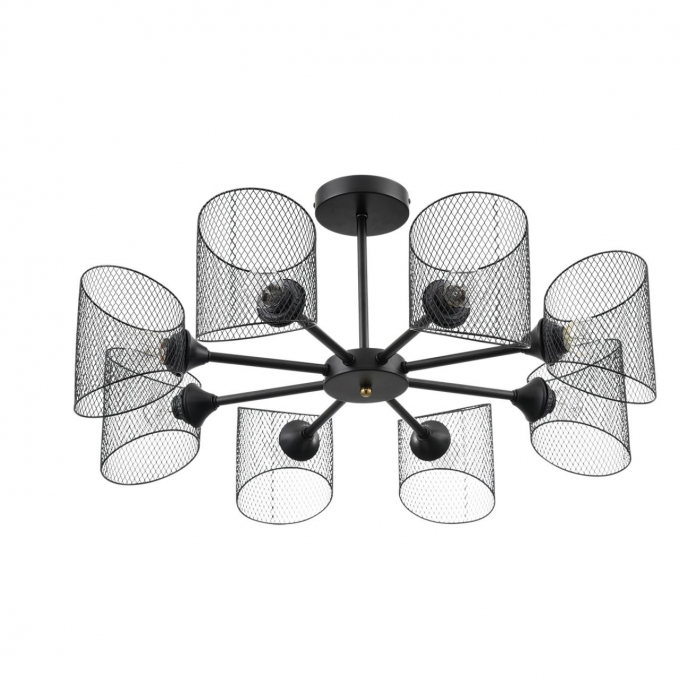 Люстра потолочная Е27 8*60W 220V TIDINA COUNTY LN26 310 LUMION 8238/8C, изображение 1