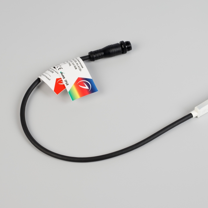 Светодиодная лента герметичная WAVE-SIDE-PU-H120-06x12mm 24V RGB (8 W/m, IP68, 3m, wire x1), Arlight, 052593, изображение 3 Светодиодная лента герметичная WAVE-SIDE-PU-H120-06x12mm 24V RGB (8 W/m, IP68, 3m, wire x1), Arlight, 052593, изображение 3