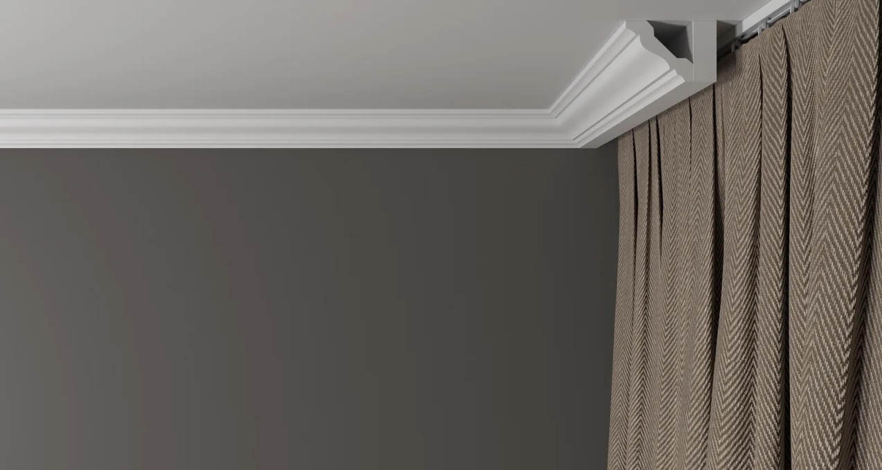 Карниз Decor-Dizayn DD21, 44x40x2000 мм Карниз Decor-Dizayn DD21, 44x40x2000 мм