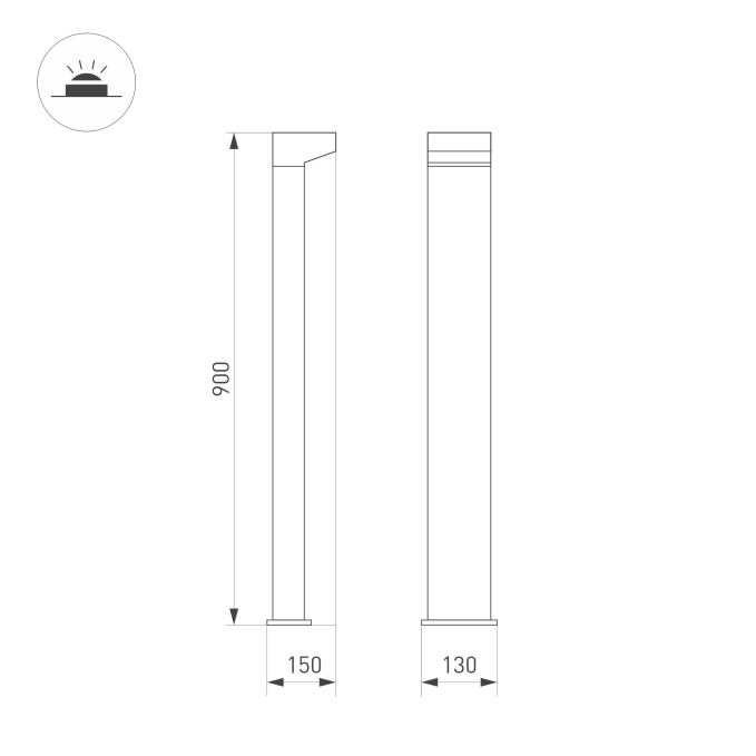 Светильник LGD-JASMUS-BOLL-H900-12W Warm3000 (BK, 93 deg, 230V), Arlight, 050732, изображение 2 Светильник LGD-JASMUS-BOLL-H900-12W Warm3000 (BK, 93 deg, 230V), Arlight, 050732, изображение 2