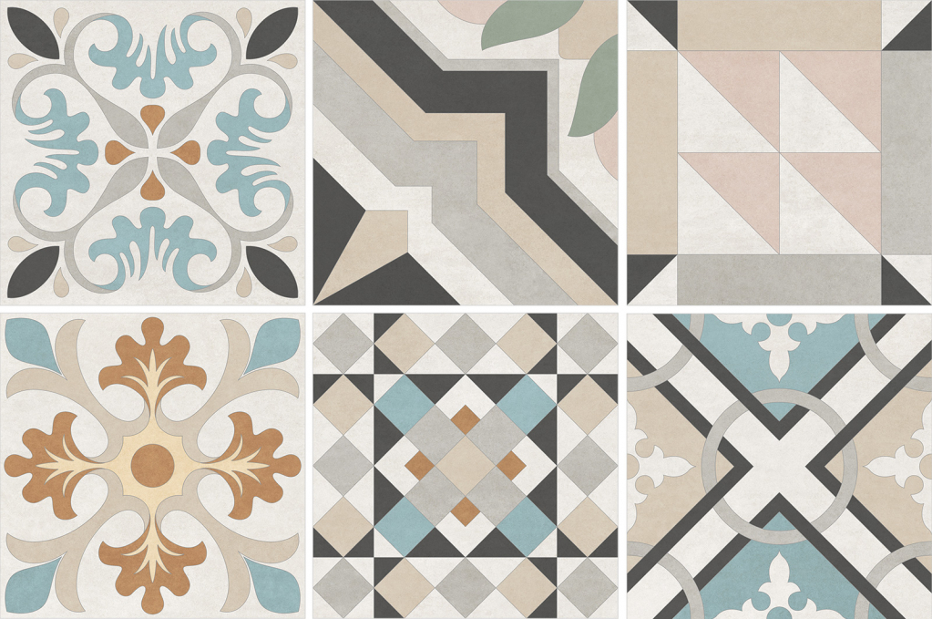 Керамогранит NewTrend Design Art Mix 3 20x20, GP2020DMX11
