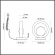 Настольная лампа 1*G9 LED*6W SATURN HIGHTECH ODL_EX25 037 ODEON LIGHT 5443/1T, схема товара Настольная лампа 1*G9 LED*6W SATURN HIGHTECH ODL_EX25 037 ODEON LIGHT 5443/1T, схема товара