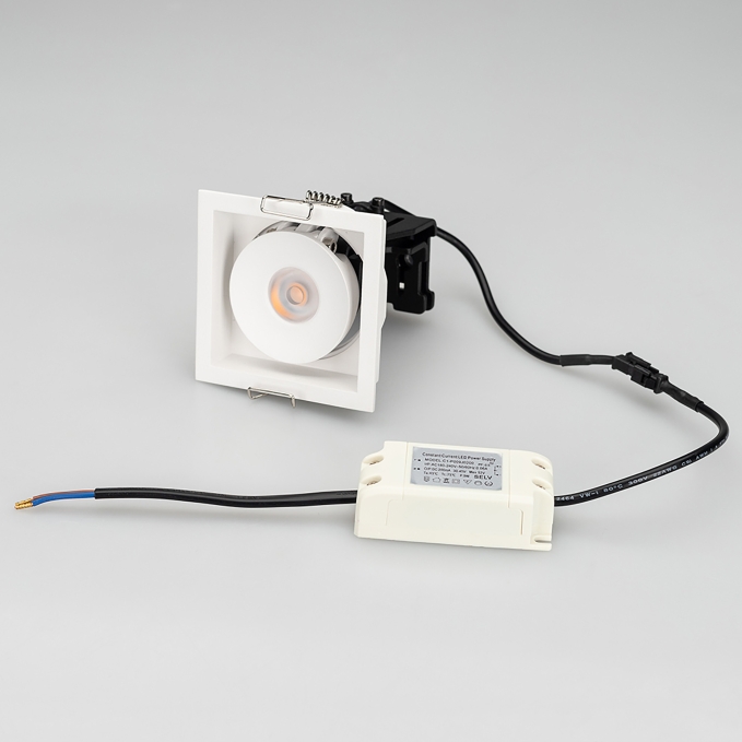 Светильник CL-SIMPLE-S80x80-9W Day4000 (WH, 45 deg), Arlight, 028148, изображение 2 Светильник CL-SIMPLE-S80x80-9W Day4000 (WH, 45 deg), Arlight, 028148, изображение 2