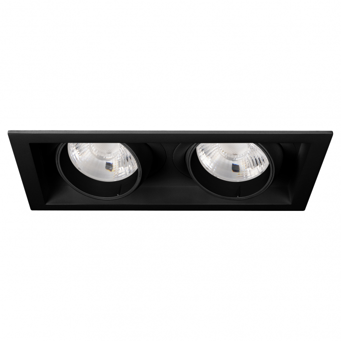 Светильник MS-VORTEX-BUILT-S250x140-2x30W Day4000 (BK-BK, 17 deg, 230V), Arlight, 058444, изображение 1