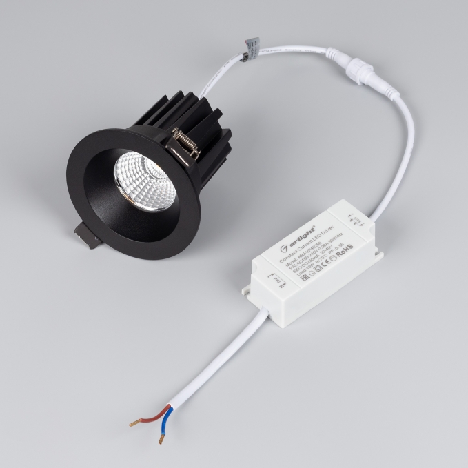Светильник MS-ATOLL-BUILT-R86-10W Warm3000 (BK, 60 deg, 230V), Arlight, 041573, изображение 6 Светильник MS-ATOLL-BUILT-R86-10W Warm3000 (BK, 60 deg, 230V), Arlight, 041573, изображение 6