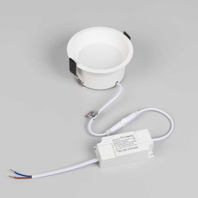 Светильник MS-BREEZE-BUILT-R104-12W Warm2700 (WH, 90 deg, 230V), Arlight, 054714 Светильник MS-BREEZE-BUILT-R104-12W Warm2700 (WH, 90 deg, 230V), Arlight, 054714