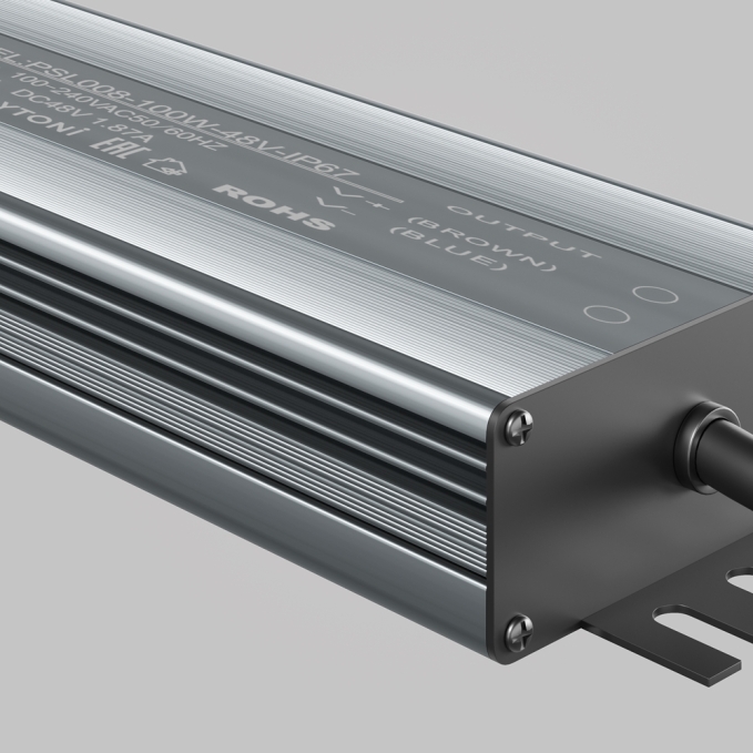 Источник напряжения 48В 100Вт IP67 PSL008, PSL008-100W-48V-IP67, изображение 2 Источник напряжения 48В 100Вт IP67 PSL008, PSL008-100W-48V-IP67, изображение 2
