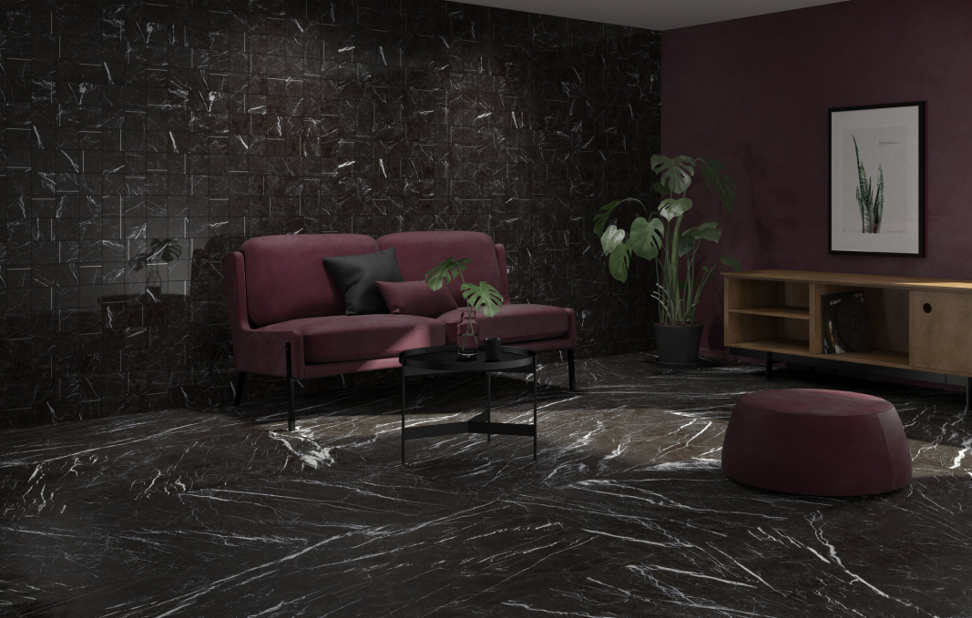 Керамогранит Museum Marquina Black Ep 60x120, 23461 Керамогранит Museum Marquina Black Ep 60x120, 23461