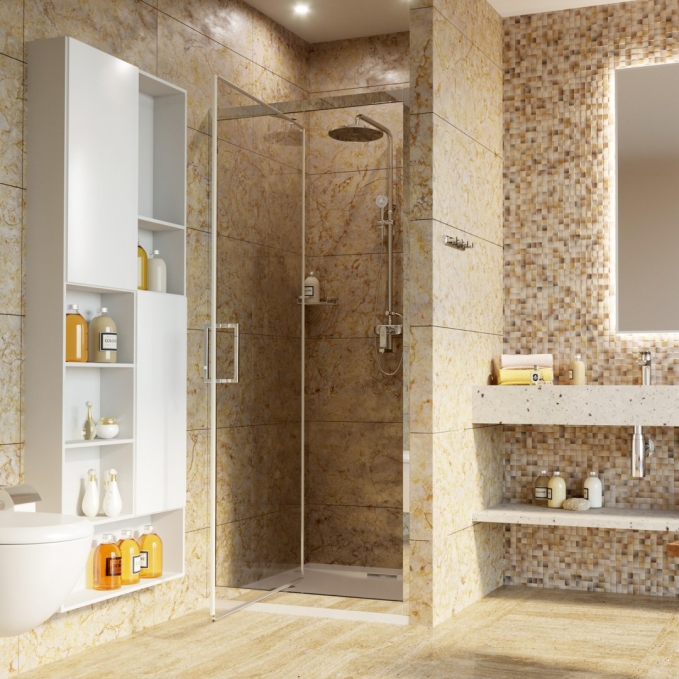 Душевая дверь WasserKRAFT Salm 27I04 Душевая дверь WasserKRAFT Salm 27I04