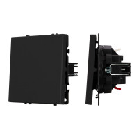 Механизм выключателя одноклавишный проходной SWT-NOBE-MKP1-SFPL-BK (230V, 10A), Arlight, 054246