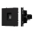 Механизм телефонной розетки SCT-NOBE-MTL1-SFPL-BK (RJ-11, 4C), Arlight, 054301