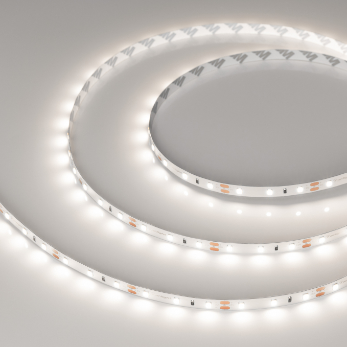 Светодиодная лента RT-A60-8mm 12V Day4000 (2 W/m, IP20, 2835, 50m), Arlight, 048982, изображение 1 Светодиодная лента RT-A60-8mm 12V Day4000 (2 W/m, IP20, 2835, 50m), Arlight, 048982, изображение 1
