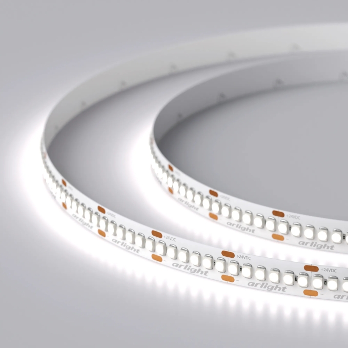 Светодиодная лента RT-A240-10mm 24V White6000 (19.2 W/m, IP20, 3528, 5m), Arlight, 017430(2), изображение 3 Светодиодная лента RT-A240-10mm 24V White6000 (19.2 W/m, IP20, 3528, 5m), Arlight, 017430(2), изображение 3