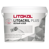Клей для плитки и керамогранита Litokol Litoacril Plus, 5 кг Клей для плитки и керамогранита Litokol Litoacril Plus, 5 кг