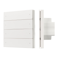 INTELLIGENT ARLIGHT Кнопочная панель SMART DALI-301-22-8K-D2-IN White (BUS, Frameless), Arlight, 060975