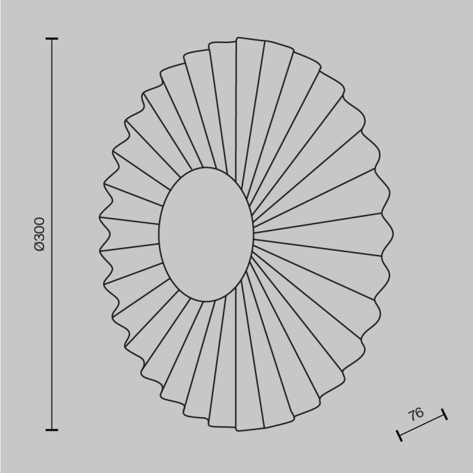 Настенный светильник (бра) Фиоре / Fiore 3000К 7Вт, MOD233WL-L11BS3K, изображение 5 Настенный светильник (бра) Фиоре / Fiore 3000К 7Вт, MOD233WL-L11BS3K, изображение 5