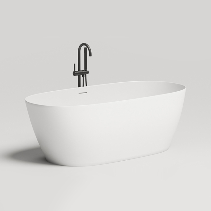 Ванна из искусственного камня Lofo 170x80 UM12122 Solid Surface матовая отдельностоящая Ванна из искусственного камня Lofo 170x80 UM12122 Solid Surface матовая отдельностоящая
