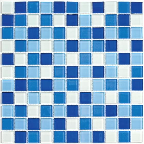 Мозаика Bonaparte Mosaics Blue Wave-3 30x30 (25*25*4)