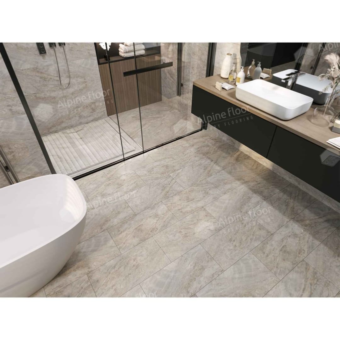 Кварцвиниловая плитка Alpine Floor Light Stone Вилио, ECO-15-20