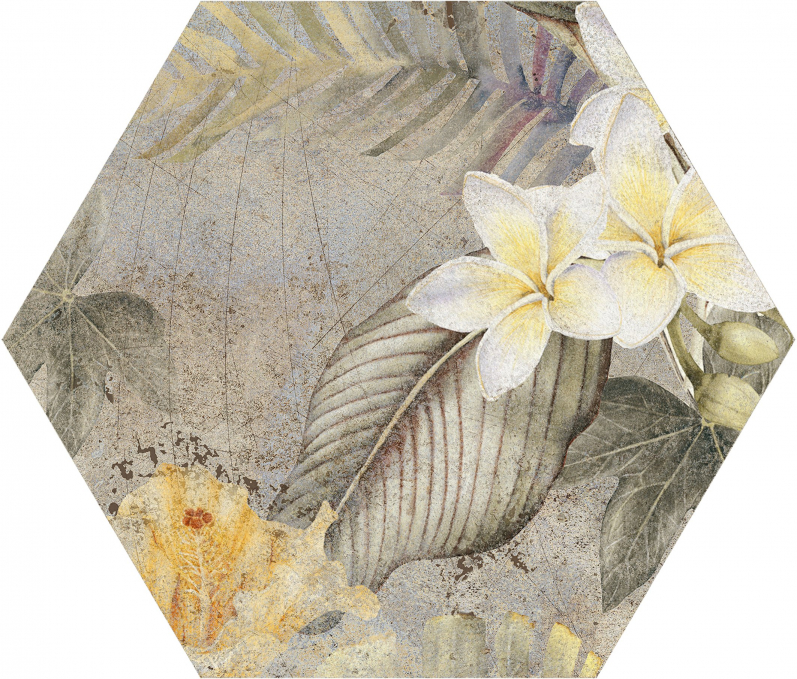 Керамогранит ITT Ceramic Hexa Hibiscus Oxide Matt 23.2x26.7 Керамогранит ITT Ceramic Hexa Hibiscus Oxide Matt 23.2x26.7