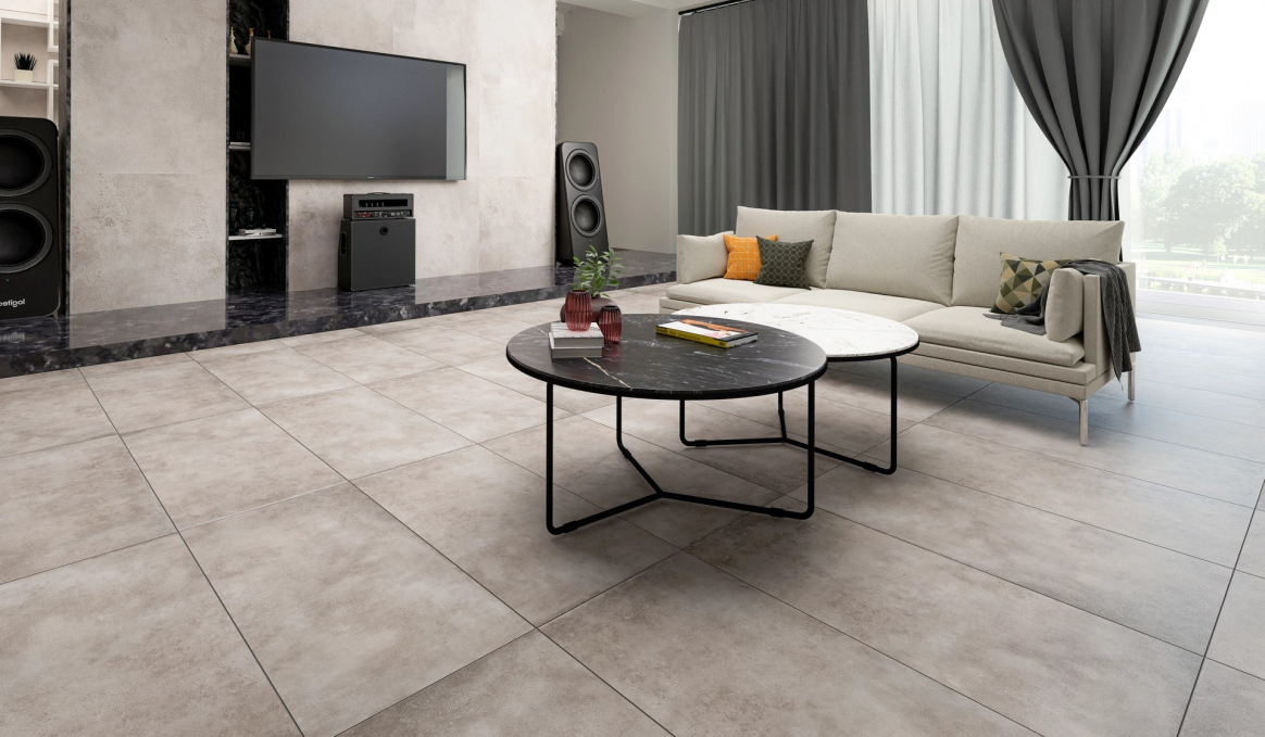 Керамогранит Prime Ceramics Concrete Brown 60x120 Керамогранит Prime Ceramics Concrete Brown 60x120