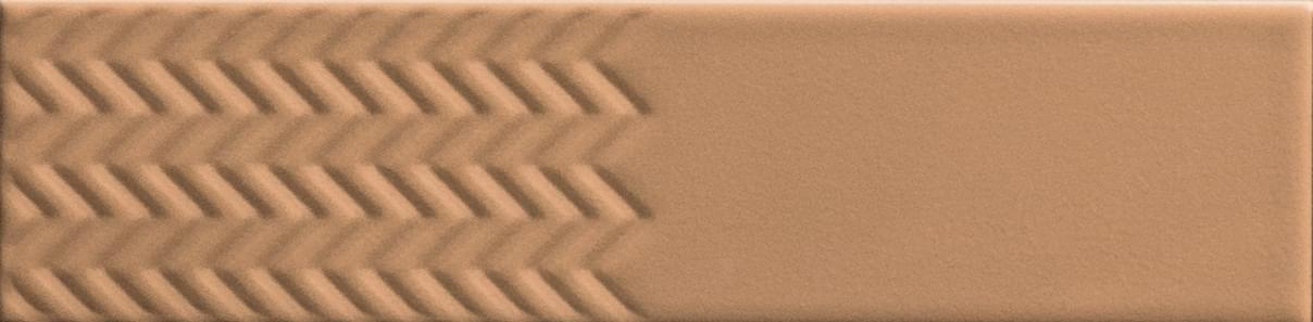 Настенная плитка 41zero42 Biscuit Waves Terra 5x20 (кабанчик), 4100605 Настенная плитка 41zero42 Biscuit Waves Terra 5x20 (кабанчик), 4100605