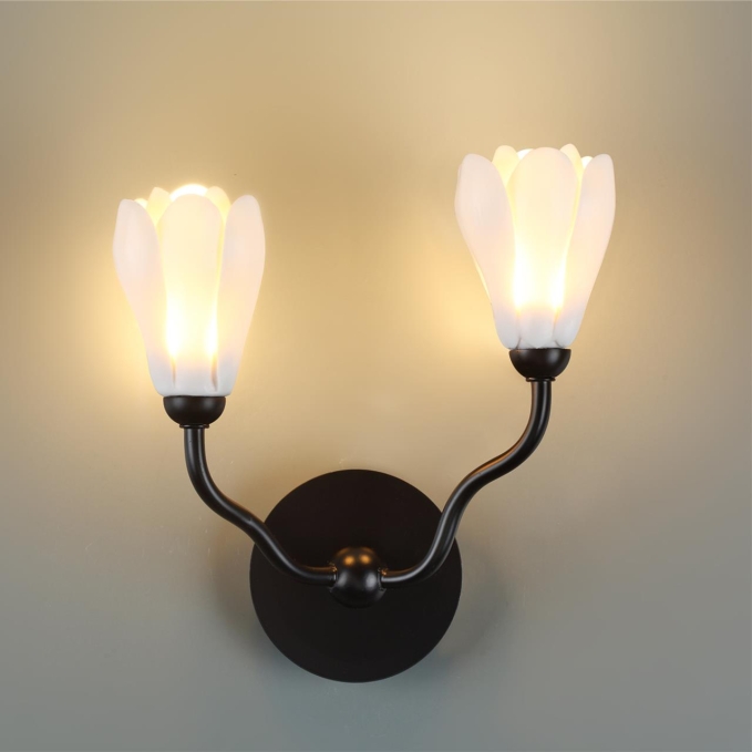 Бра G4 LED 2*5W GARDI MODERN ODL25 553 ODEON LIGHT 5090/2W, фото на цветном фоне 1 Бра G4 LED 2*5W GARDI MODERN ODL25 553 ODEON LIGHT 5090/2W, фото на цветном фоне 1